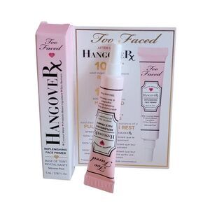 Too Faced Hangover Rx Replenishing Face Primer New in Box